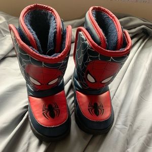 Light up Spider-Man boots